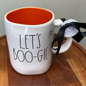 Rae Dunn LET’S BOO-GIE” Halloween mug